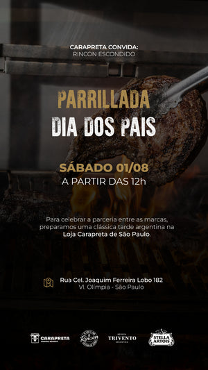 Carapreta Convida: Rincon Escondido | Parrillada de Dia dos Pais