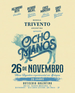 Ocho Manos by Bodega Trivento - Local: Rotiseria Argentina